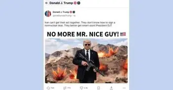 এবার জেমস বন্ড রূপে ট্রাম্প, বললেন ভদ্র সাজার দিন শেষ