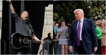 যে কারণে রকস্টার ব্রুস স্প্রিংস্টিনকে বয়কট করতে বললেন ট্রাম্প