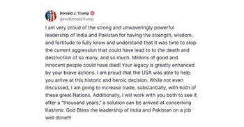 Trump to work for Kashmir dispute resolution