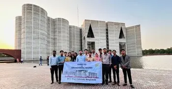 সংসদ ভবন ভিজিট করলেন বিজিসি ট্রাস্ট ইউনিভার্সিটির ১৪ শিক্ষার্থী