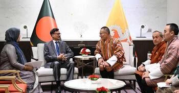 ভুটানের প্রধানমন্ত্রীর সঙ্গে পররাষ্ট্র উপদেষ্টার সাক্ষাৎ