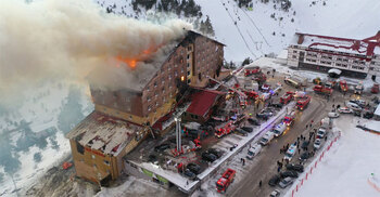 Turkey ski resort hotel fire kills 66