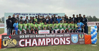 খালেদা জিয়ার মৃত্যুতে ফাইনাল বাতিল করে যুগ্ম চ্যাম্পিয়ন ঘোষণা