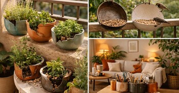 রান্নাঘরের ভাঙা বাসনে লুকিয়ে আছে সৃজনশীলতা