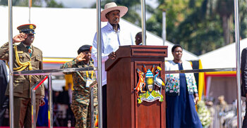 Uganda's president sworn in for record seventh term