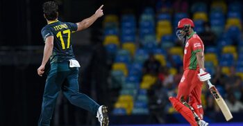 Uganda claim first ever T20 World Cup victory with win over PNG