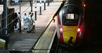 9 suffering life-threatening injuries after train stabbing in UK