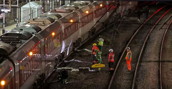 Police rule out terror link in UK train stabbing attack, 2 British suspects held