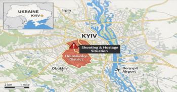 6 killed in Kyiv shooting