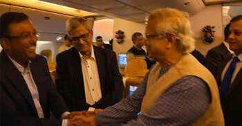 Yunus departs for New York to address 80th UNGA