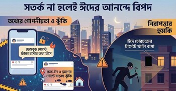 ঈদে আপনার ফেসবুক পোস্ট হতে পারে ‘বাসায় চুরির কারণ’