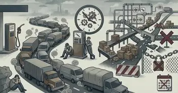 জ্বালানি সংকটের চাপ পণ্য সরবরাহে