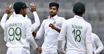 Dhaka Test see-saws on curtailed Day 3