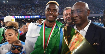 Victor Osimhen wins African player of the year award