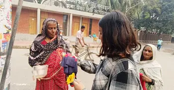 'A Higher Purpose Foundation' distributes winter clothes in Dhaka
