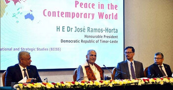 Ramos-Horta lauds Yunus’s role in fighting global poverty