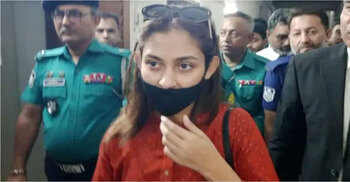 আত্মসমর্পণ করে জামিন পেলেন মেহজাবীন চৌধুরী