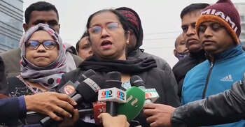 খালেদা জিয়ার কথা বলতে গিয়ে কান্নায় ভেঙে পরলেন: নিলুফার রহমান