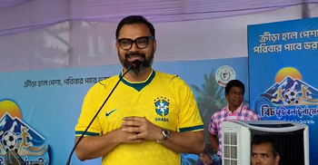 ব্রাজিল ও আর্জেন্টিনার মধ্যে ফাইনাল চান ক্রীড়া প্রতিমন্ত্রী