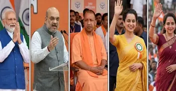 পশ্চিমবঙ্গে জমে উঠেছে তারকাদের নির্বাচনী প্রচারণা