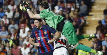 La Liga leaders Barcelona lose at Rayo Vallecano