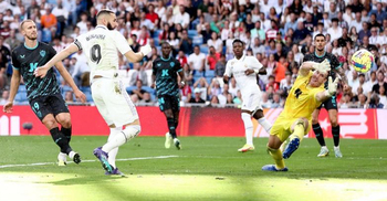 Benzema hat-trick helps Real see off Almeria