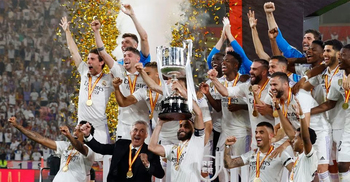 Real Madrid win first Copa del Rey since 2014