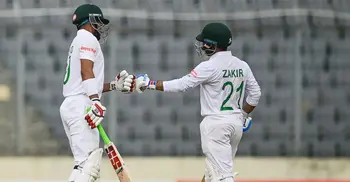 Ebadot, Shanto lead Bangladesh into ascendancy