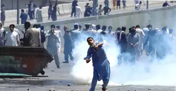 Pakistan army sacks officers over Imran Khan protests