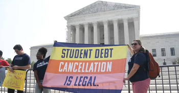 Biden's $430bn student loan plan axed by top court