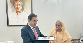 Godda plant supply power to the Bangladesh electricity grid