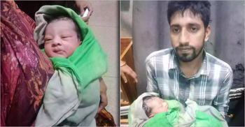 Police rescue newborn stolen from DMCH