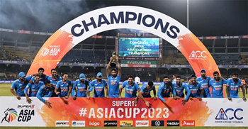 India blow away Sri Lanka to clinch 8th Asia Cup title