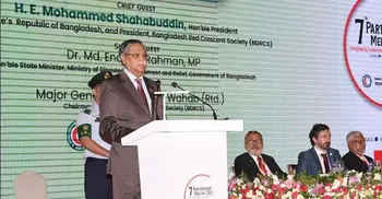 President reiterates call for prompt global actions on Rohingya issue