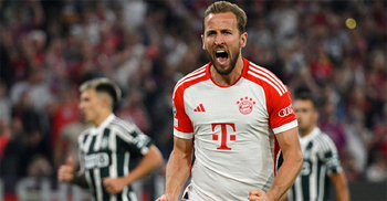Kane on target for Bayern as Man Utd beaten again