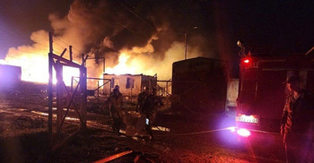 Thousands flee Karabakh as fuel depot blast kills 20