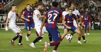 Ramos scores own goal as Barcelona beat Sevilla