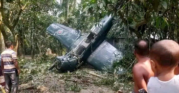 BAF training plane crashes in Bogura