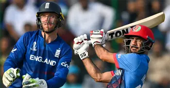 Afghanistan make 284 against England in World Cup