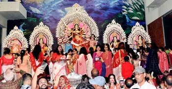 Bijaya Dashami being celebrated with Sindur Khela