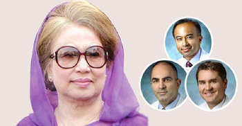 Three physicians from US to arrive in Dhaka to treat Khaleda