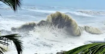 Cyclone 'Hamoon' crossing Cox's Bazar, Ctg coasts