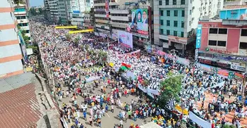 BNP remains firm in holding rally at Nayapaltan