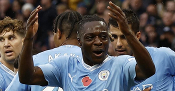 Doku shines as Man City thrash Bournemouth to go top