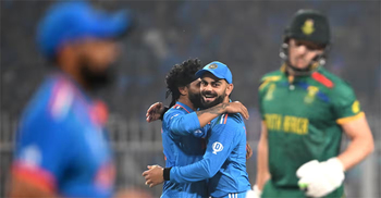 Kohli, Jadeja star as India rout South Africa for 8th win on trot