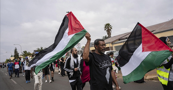 Thousands march in South Africa in solidarity with Palestine