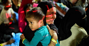 Indonesia navy drives away boat carrying Rohingya - military