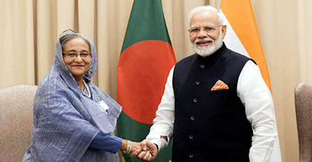 Modi phones Sheikh Hasina, greets on her victory
