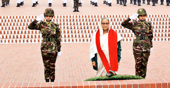 PM, new cabinet members pay homage to martyrs in Savar