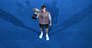 Sinner wins first major with epic fightback